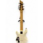Used Schecter Guitar Research Demon 7 String White Solid Body Electric Guitar