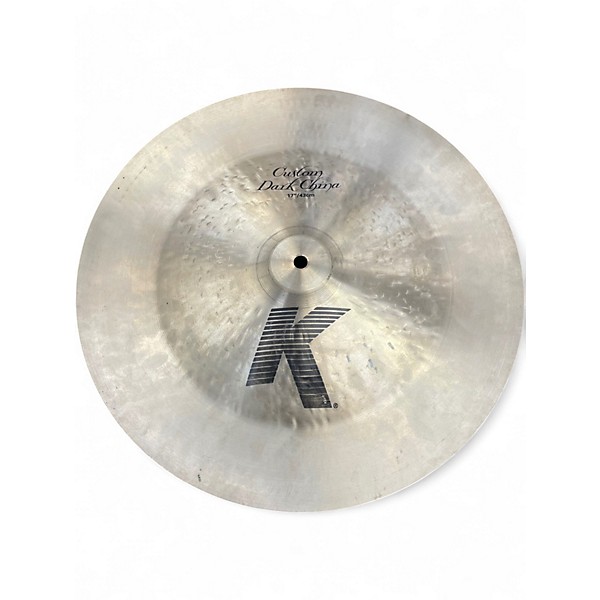 Used Zildjian 17in K Custom Dark China Cymbal