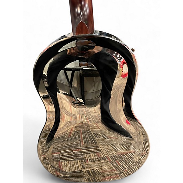 Used Recording King RM-991 nickel tricone resonator Silver Acoustic Guitar