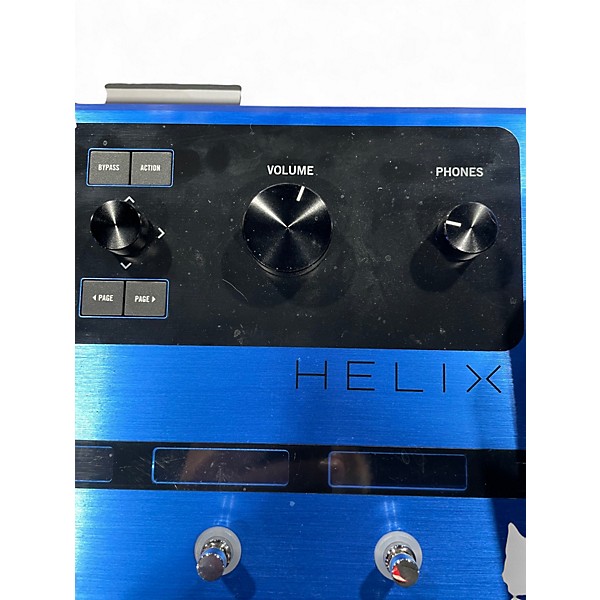 Used Line 6 Helix Floor Blue Effect Processor