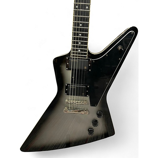 Used Epiphone Brendon Small Thunderhorse Explorer Silverburst Solid Body Electric Guitar