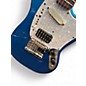 Used Squier Vintage Modified Mustang HS Metallic Blue Solid Body Electric Guitar