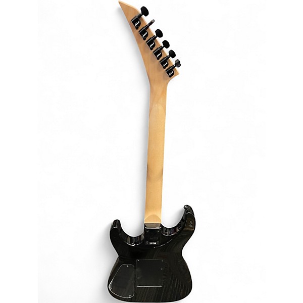 Used Jackson JS32 Dinky Trans Black Solid Body Electric Guitar