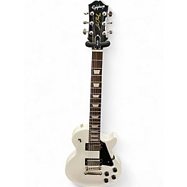 Used Epiphone Les Paul Studio White Solid Body Electric Guitar