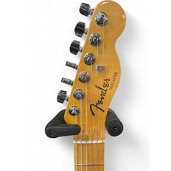 Used Fender American Elite Telecaster Black Solid Body Electric Guitar