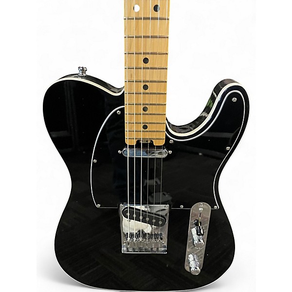 Used Fender American Elite Telecaster Black Solid Body Electric Guitar