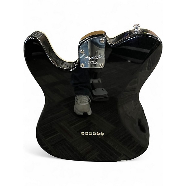 Used Fender American Elite Telecaster Black Solid Body Electric Guitar