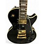 Used Epiphone Les Paul Custom Pro Ebony Solid Body Electric Guitar