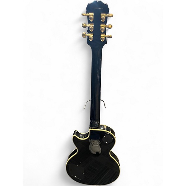 Used Epiphone Les Paul Custom Pro Ebony Solid Body Electric Guitar