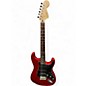 Used Squier Affinity Stratocaster Candy Apple Red Metallic Solid Body Electric Guitar thumbnail