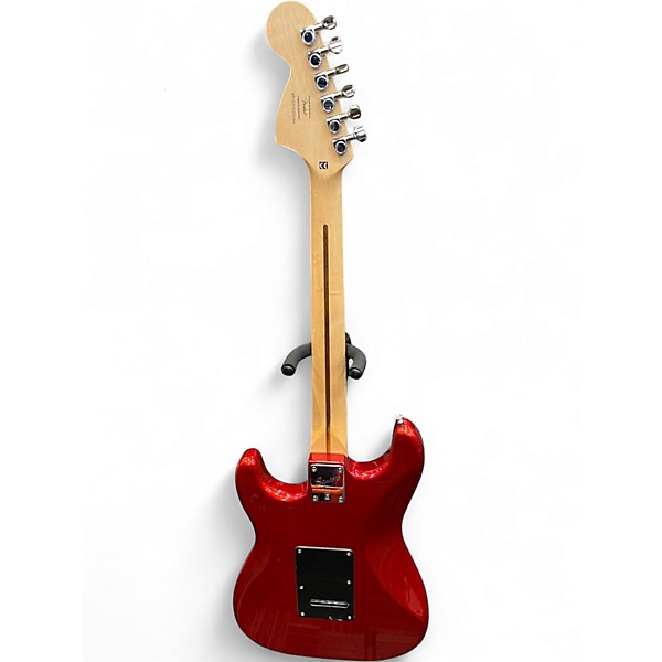 Used Squier Affinity Stratocaster Candy Apple Red Metallic Solid Body Electric Guitar