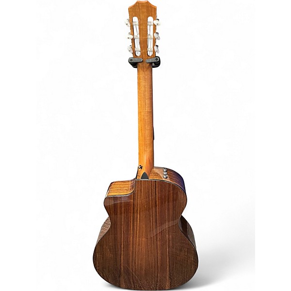 Used Taylor Sunset Blvd 214ce-N Plus Brown Sunburst Classical Acoustic Electric Guitar