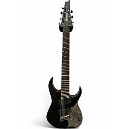 Used Ibanez RGIM7MH Black Solid Body Electric Guitar