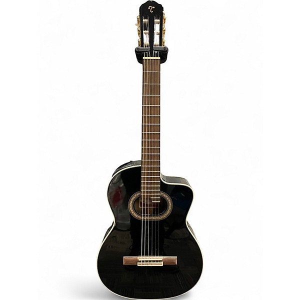 Used Takamine GC6CE-BLK Black Classical Acoustic Electric Guitar