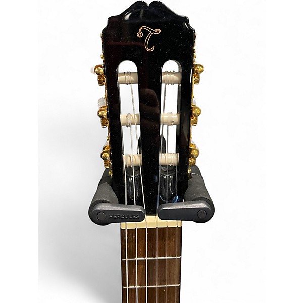 Used Takamine GC6CE-BLK Black Classical Acoustic Electric Guitar