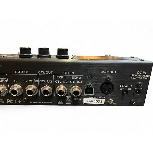 Used BOSS MS3 Multi Effects Switcher Effect Processor