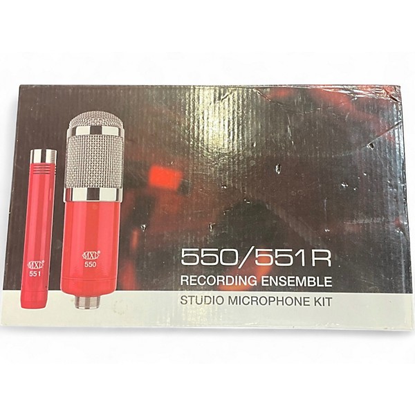 Used MXL 550/551R STUDIO KIT Condenser Microphone