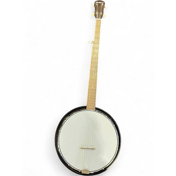 Used Harmony Folk 5 string Banjo Natural Banjo