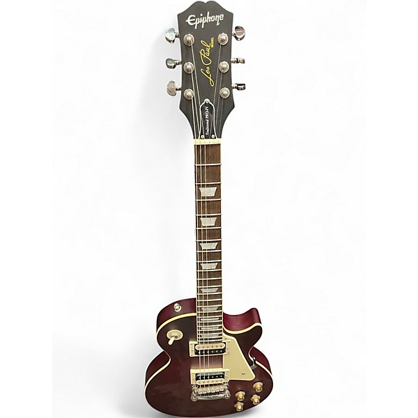 Used Epiphone TRADTIONAL PRO IV Red Solid Body Electric Guitar