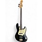 Used Squier Affinity Jazz Bass Black Electric Bass Guitar thumbnail