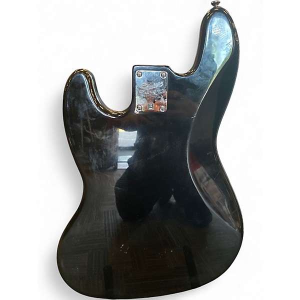 Used Squier Affinity Jazz Bass Black Electric Bass Guitar