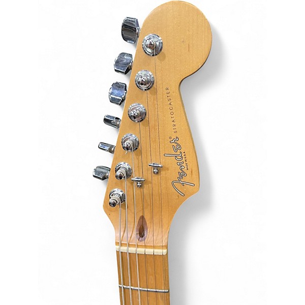Used Fender USA Stratocaster 2 Color Sunburst Solid Body Electric Guitar
