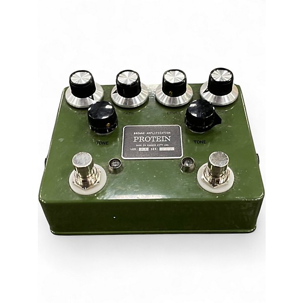 Used Brown Amplification protien Effect Pedal