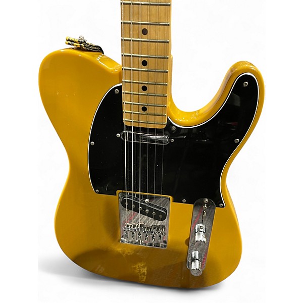 Used Fender PLAYER TELECASTER Butterscotch Solid Body Electric Guitar