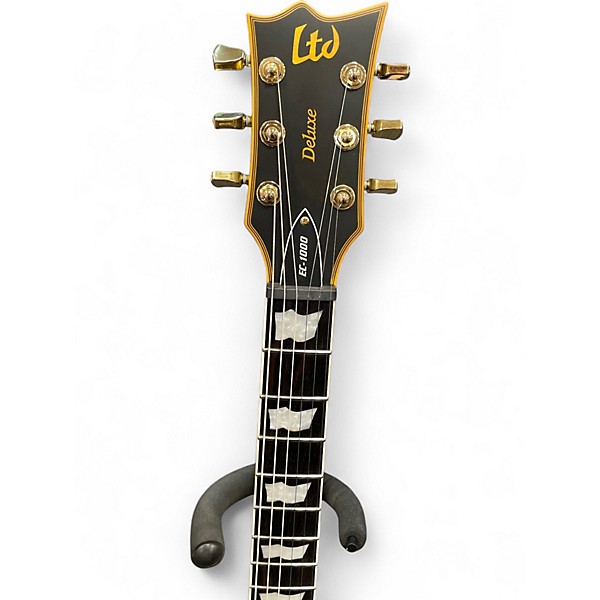 Used ESP LTD EC1000 Flat Black Solid Body Electric Guitar