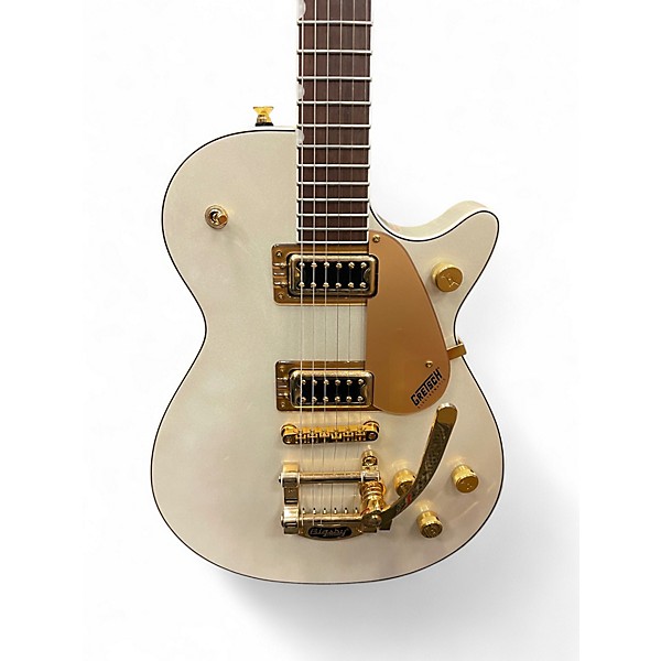 Used Gretsch Guitars G5237TG Electromatic Jet FT Bigsby LTD White Solid Body Electric Guitar