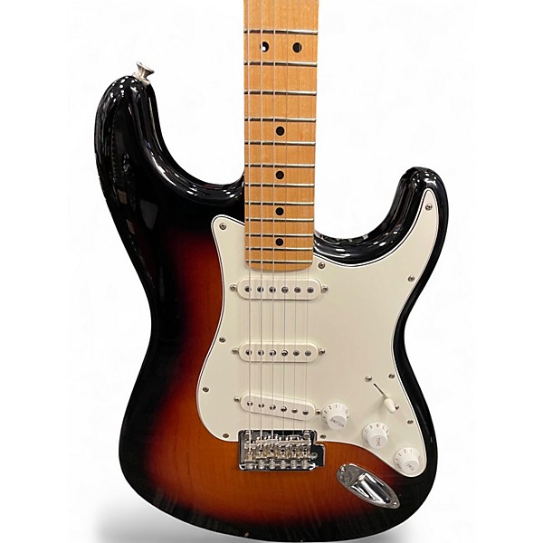Used Fender Player Stratocaster 3 Color Sunburst Solid Body Electric Guitar