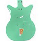 Used Danelectro NOS+ Seafoam Green Solid Body Electric Guitar