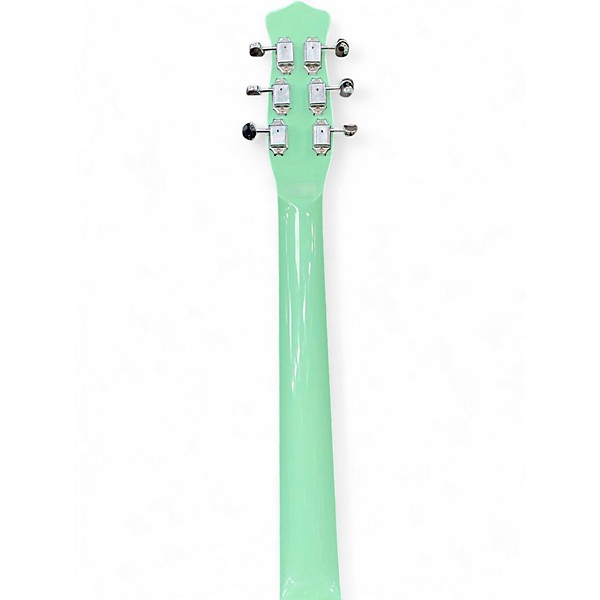 Used Danelectro NOS+ Seafoam Green Solid Body Electric Guitar