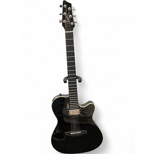 Used Godin A6 Ultra Black Acoustic Electric Guitar