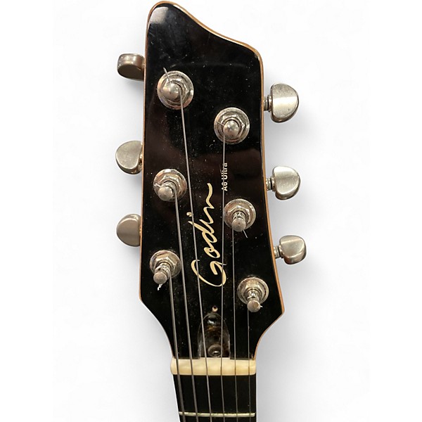 Used Godin A6 Ultra Black Acoustic Electric Guitar