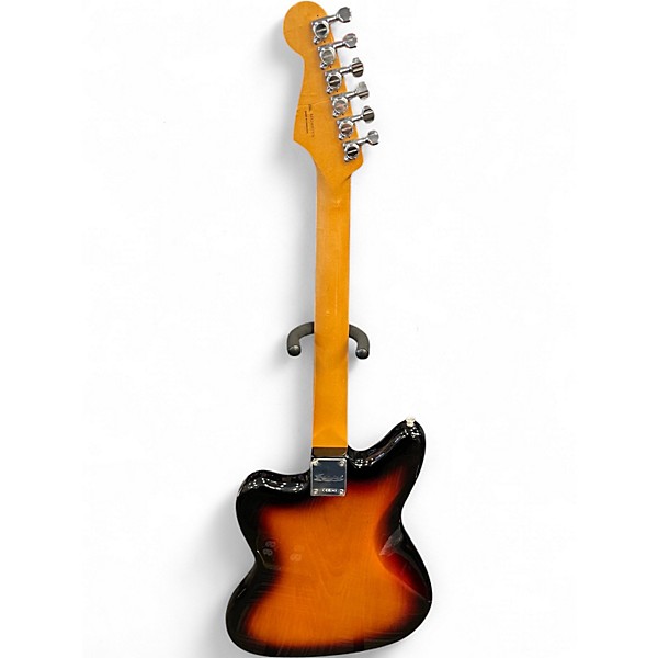 Used Fender Kurt Cobain Signature Jaguar 3 Color Sunburst Solid Body Electric Guitar