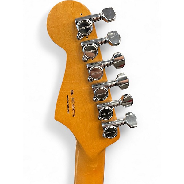 Used Fender Kurt Cobain Signature Jaguar 3 Color Sunburst Solid Body Electric Guitar