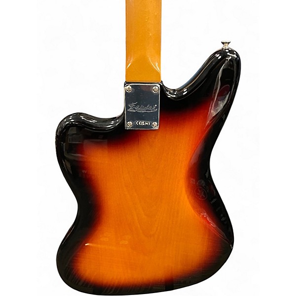 Used Fender Kurt Cobain Signature Jaguar 3 Color Sunburst Solid Body Electric Guitar