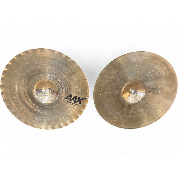 Used SABIAN 14in AAX X Celerator Hi Hat Pair Cymbal