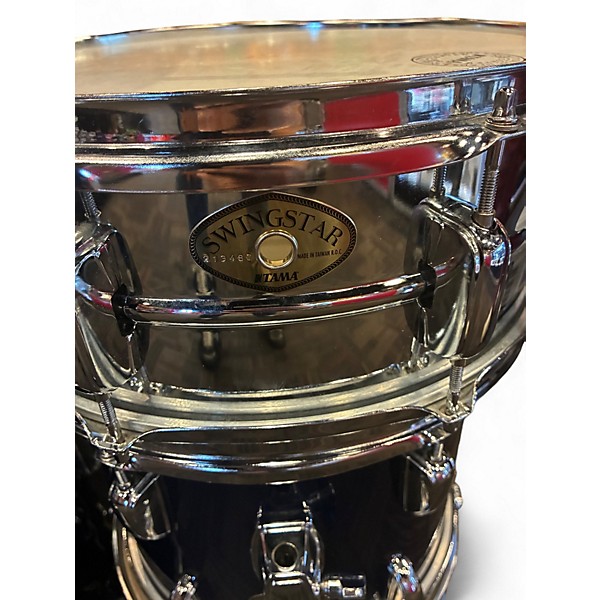 Used TAMA 5 Piece SWINGSTAR 5 PIECE SHELL PACK Midnight Blue Drum Kit