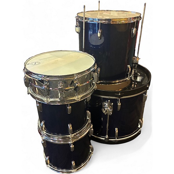 Used TAMA 5 Piece SWINGSTAR 5 PIECE SHELL PACK Midnight Blue Drum Kit