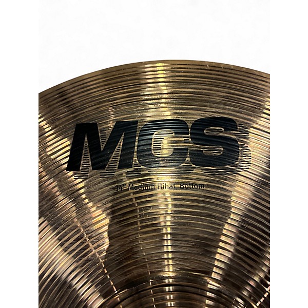 Used MEINL 14in MCS HI HAT PAIR Cymbal