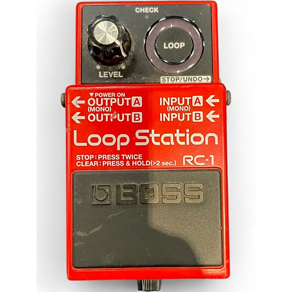 Used BOSS RC1 Loop Station Pedal