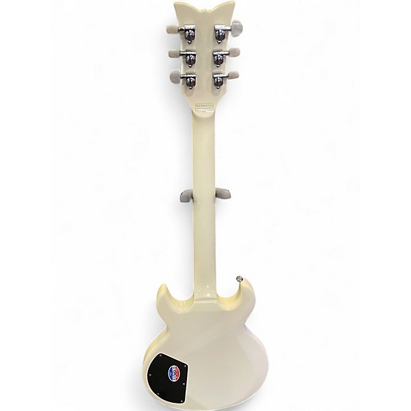 Used Schecter Guitar Research S1 Custom White Solid Body Electric Guitar