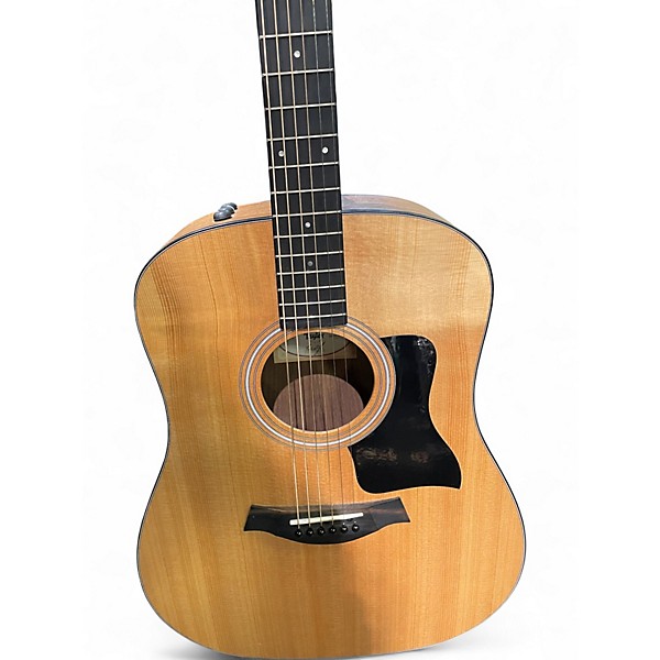 Used Taylor 110E Natural Acoustic Electric Guitar