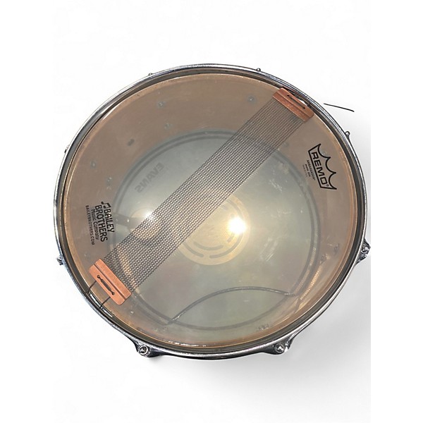 Used Ludwig 14in CHROME OVER WOOD Chrome Drum