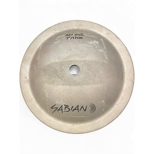 Used SABIAN 7in Aluminum Bell Cymbal