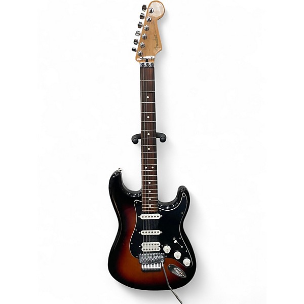 Used Fender Player Stratocaster HSS Floyd Rose 3 Color Sunburst Solid Body Electric Guitar