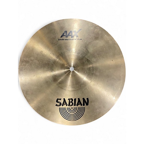 Used SABIAN 14in AAX X Celerator Hi Hat Bottom Cymbal