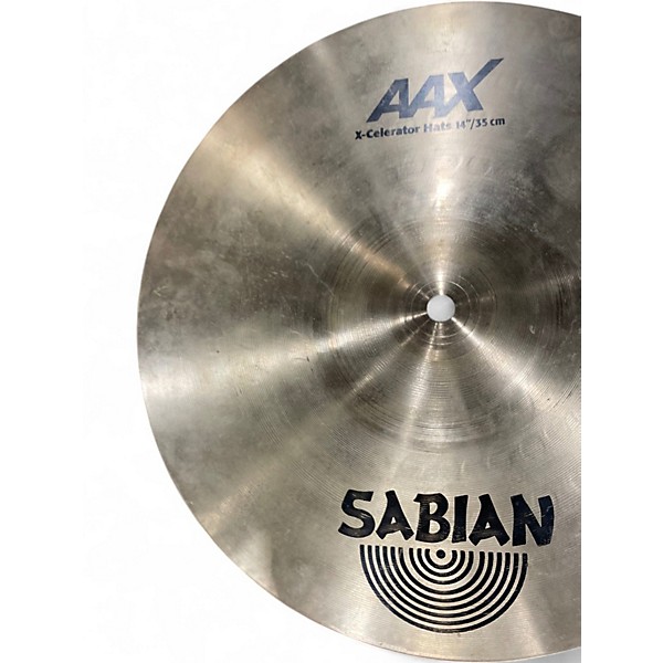 Used SABIAN 14in AAX X Celerator Hi Hat Bottom Cymbal